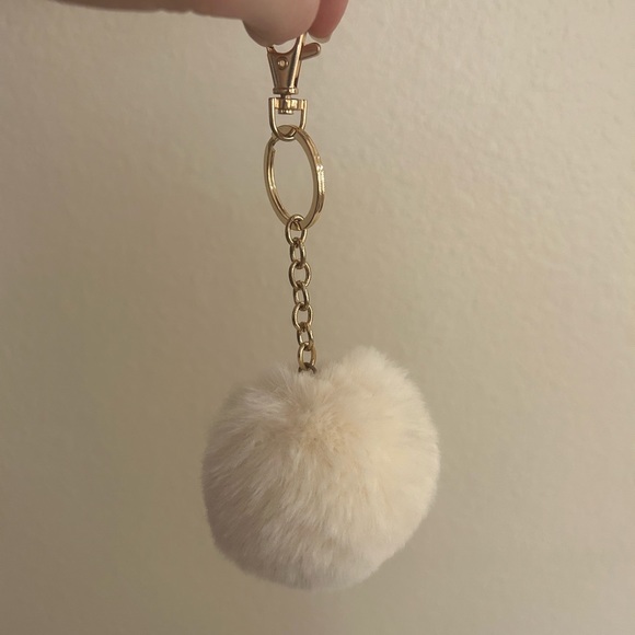 Puffball keychain! - Picture 2 of 2